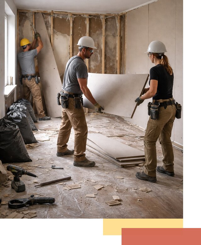 Демонтаж стеновых панелей в Кунгуре быстро и аккуратно