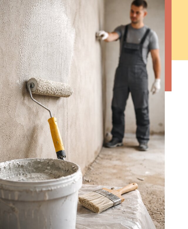 Нанесение бетоноконтакта на стены в Кунгуре от 4308 руб. быстро и недорого | ОТДЕЛОЧНИК-Кнг