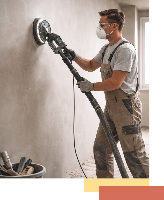 Профессиональная шлифовка стен в Кунгуре быстро и качественно