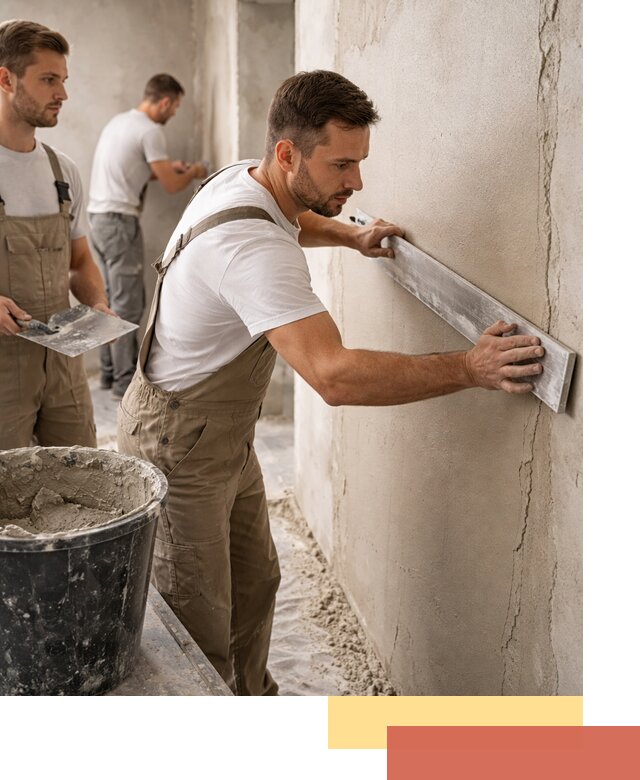 Штукатурка стен без маяков в Кунгуре быстро и качественно