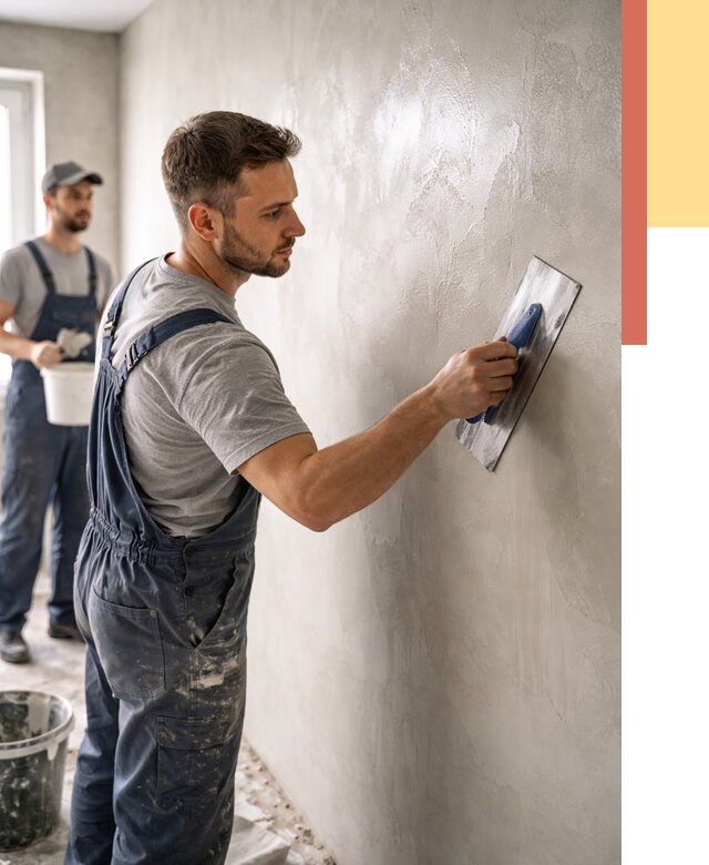 Глянцевание штукатурки стен в Кунгуре от 7692 руб. — услуги и затирка | ОТДЕЛОЧНИК-Кнг