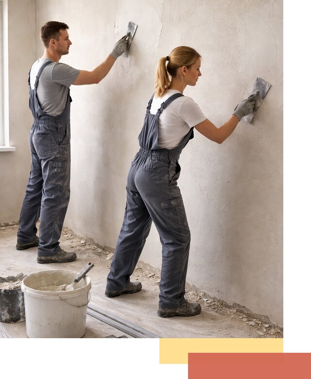 Штукатурка стен под обои в Кунгуре профессионально и быстро