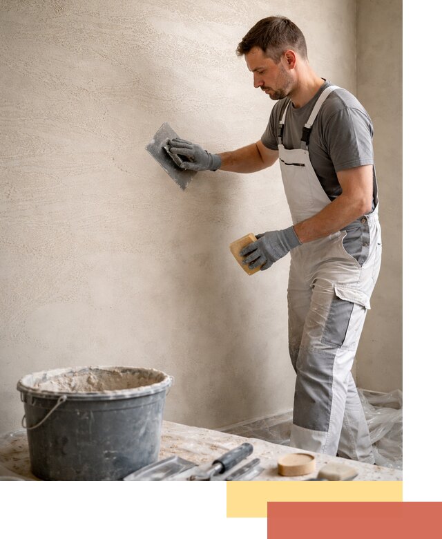 Декоративная штукатурка травертин в Кунгуре для стен и потолков