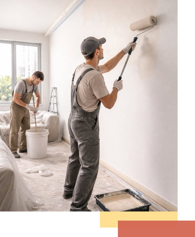 Покраска стен в офисе в Кунгуре — быстрый и качественный ремонт