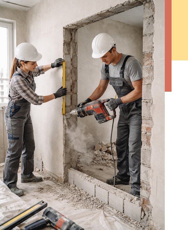 Создание проемов в стенах в Кунгуре от 6666 руб. — алмазная резка и расширение | ОТДЕЛОЧНИК-Кнг