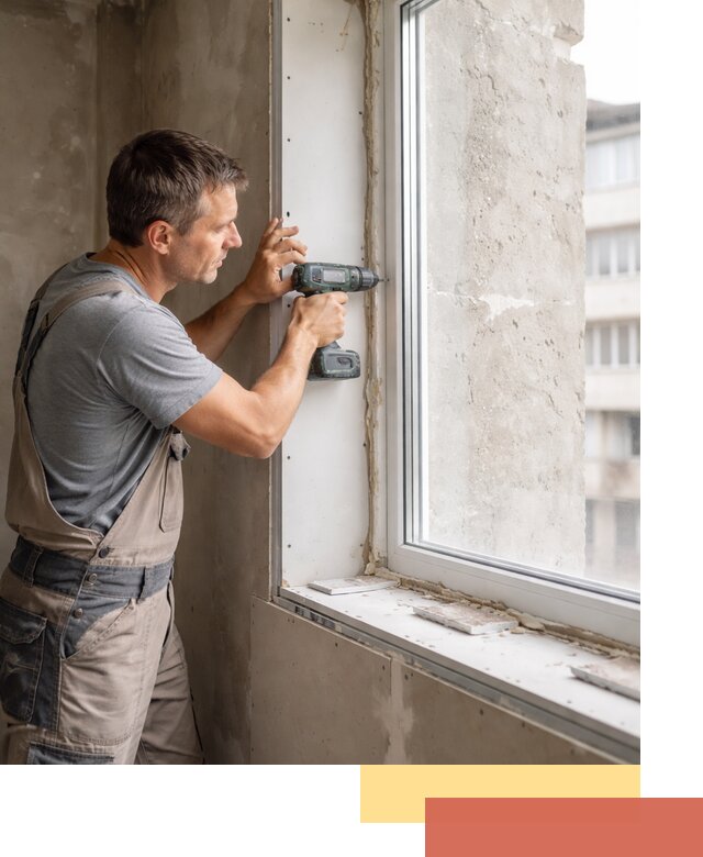 Монтаж гипсокартонных откосов в Кунгуре под ключ