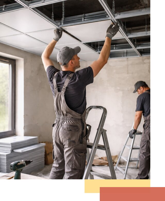 Монтаж кассетного потолка в Кунгуре качественно и быстро