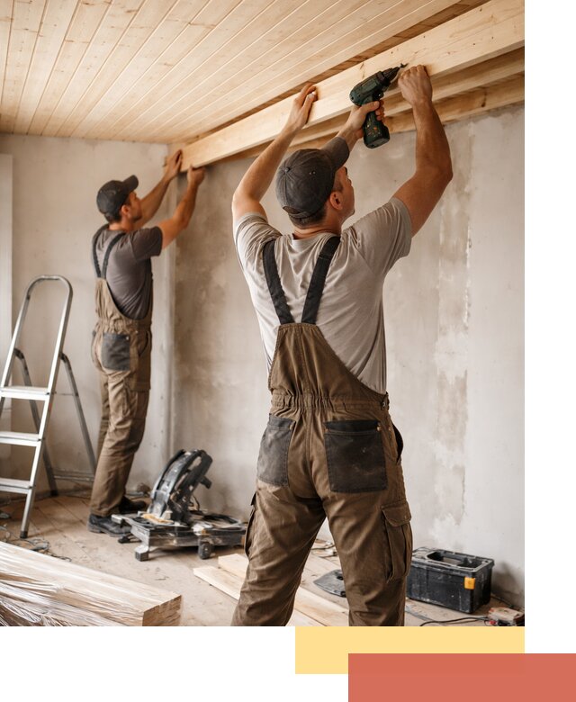 Монтаж потолка из вагонки в Кунгуре профессионально и аккуратно