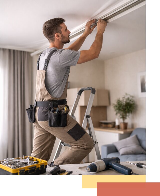 Ремонт натяжных потолков в Кунгуре — качественно и оперативно