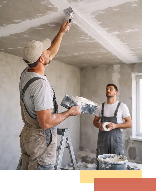 Обработка швов потолка ГКЛ в Кунгуре: качественная заделка и шпатлевка