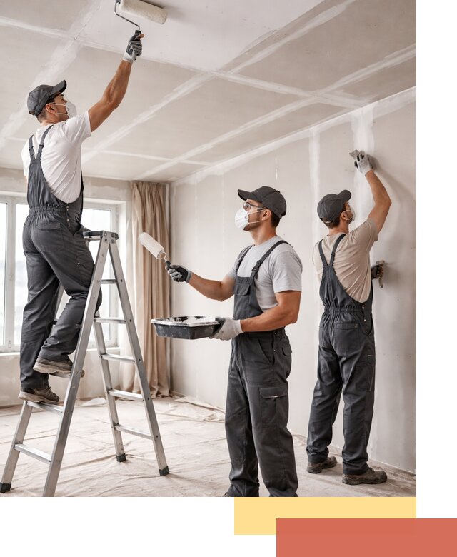 Покраска потолка из гипсокартона в Кунгуре качественно и недорого