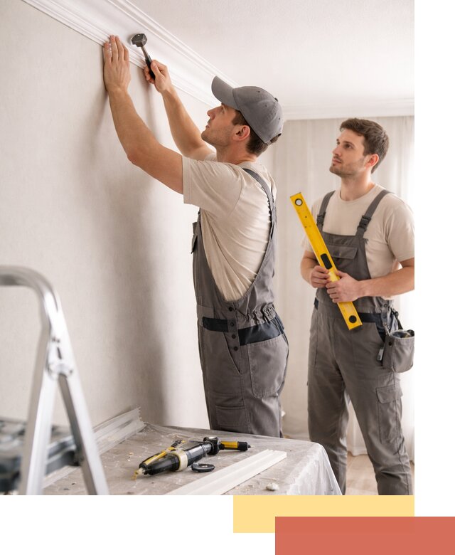 Монтаж потолочного плинтуса в Кунгуре качественно и быстро